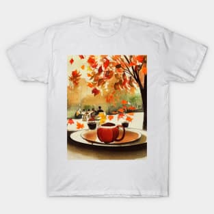 Autumn Cafe T-Shirt